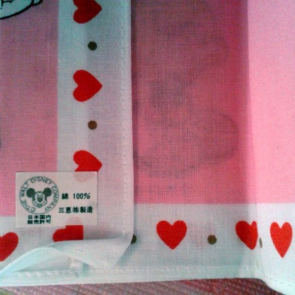 Cute Disney Mickey and Minnie Handkerchief - Picture 6 of 6